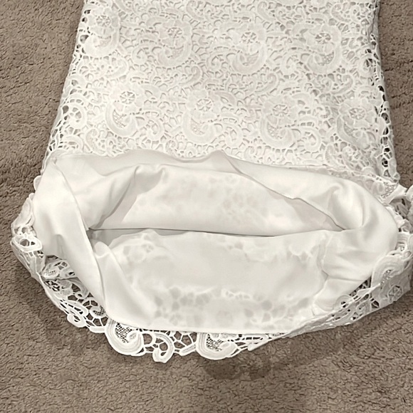NWOT blanc du Nil Lace Dress - Picture 7 of 8